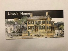 2026 Lincoln Home National Historic Site Park Unigrid Brochure Map NEWEST IL picture