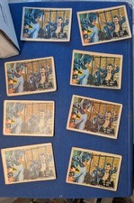 Lot Of 8 1966 A&BC Batman #13 The Joker In Jail GD Avg UK Tougher V Topps Black picture
