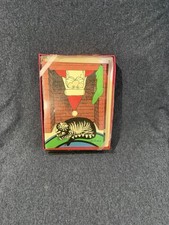 Kliban Cat Christmas Cards 12 Unused In Box Pomegranate Santa Claus Vintage picture