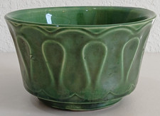 McCoy Floraline 1970's Green Round Ceramic #506 Planter 6