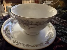 Teleflora Dove & Flowers Fine Porcelain Teacup & Saucer.                (81)t picture