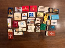 Vintage Match Boxes and Matchbooks Advertising Hotels Restaurants Various 60s70s picture
