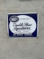 Nice The Marley Company Double-Flow Aquatower Porcelain Sign Kansas City picture
