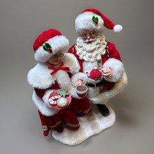 Dept 56 Possible Dreams COCOA AND COOKIES SANTA & MRS. CLAUS Figurine picture