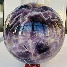 3160g Natural Dream Amethyst Quartz Crystal Sphere Ball Healing picture