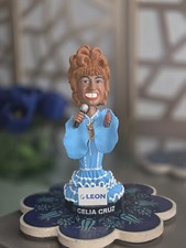 Miami Marlins Celia Cruz Bobblehead Presented by Leon without Box  picture
