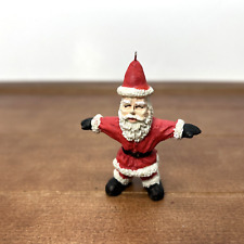 Vintage Christmas Miniature Resin Santa Claus 2.5