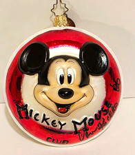 Christopher Radko Mickey Mouse Club 1955 Mousketeers ornament signed by Radko picture