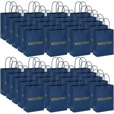 Jexine 100 Welcome Gift Bags 5.9x3.1x8.1