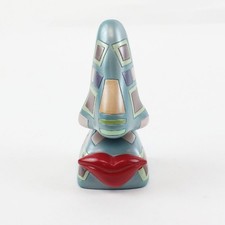 Picasso's Nose Ceramic Novelty Nose Holder Figurine Colorful Abstract Face Decor picture