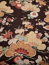 Vintage  Waverly Screenprint Fabric 3+ Yds picture