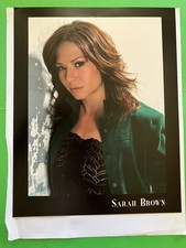 Sarah Joy Brown, General Hospital, orig. talent agency headshot photo W/ Credits picture