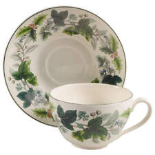 Spode Green Garland Jumbo Cup & Saucer 1236349 picture