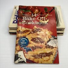 Pillsbury Bake-Off Cookbooks 1960s 1970s 7 Booklets picture