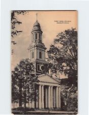 Postcard First Congregational Church Danbury Connecticut USA picture