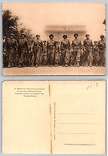 Continental American Infantry Parade Arc de Triomphe Champs-Élysées Postcard picture