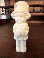 Antique 1920’s Poll Parrot Shoes Bisque Advertising Promo Doll picture