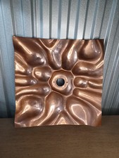 MCM Ellamarie & Jackson Woolley Copper light reflector. Rare   VTG Read   picture