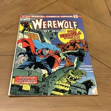Werewolf by Night #15 GD/VG 3.0 1974 App Dracula Bronze Age Horror Marvel Comics picture
