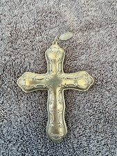 Vintage Gorham CROSS 1831 Silver Plated Christmas Ornament  picture