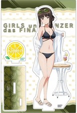 Shiho Nishizumi Swimsuit Acrylic Stand Girls & Panzer Senshado 2023 used picture