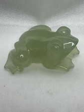 Vintage Signed Frog Jade Netsuke  picture