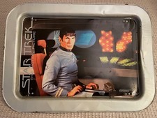 Vtg Star Trek 1979 Motion Picture Spock TV Tray Fold Out Legs for Repair #074 picture