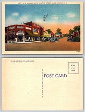 Standard Black Mountain North Carolina State Street Postcard picture