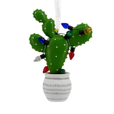 Hallmark holiday Cactus Christmas ornament 3