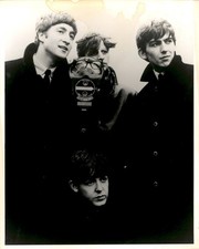 LD432 2nd Gen Restrike Photo THE BEATLES 1963 LONDON JOHN LENNON PAUL MCCARTNEY picture