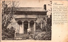 Vintage Laurens SC Rosemont Colonial Homestead Postcard Palmetto Drug Co picture
