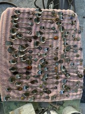 Lot Of 62 Small Vintage Collector Spoons From US States And other Countries picture
