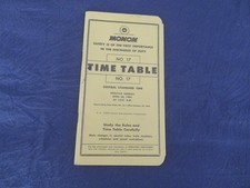 Monon Railroad System Employee Timetable #17 4/30/67 picture