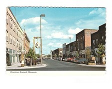 Downtown Brainerd Minnesota vintage postcard Unposted picture