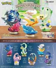 Re-Ment Pokemon Swing Vignette Collection Vol 4 Trading Figures Box Set of 6 USA picture