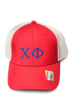 Chi Phi Fraternity Hat- Red/White-New picture