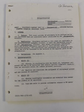 Electronic Warfare Division Tactical Op Procedures Training Military Ephemera picture