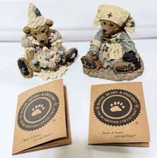 Vintage Boyds Bears Clara the Nurse & Bailey’s Birthday Lot of 2 w/ Boxes 1993 picture