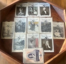 🎼Victor Records Advertising Booklets 1921, 1920, 1922 + Columbia Lot Of 12 picture