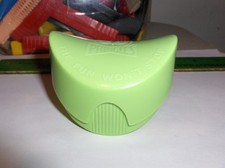 Vintage LIME GREEN Pringles Chip Container-Once You Pop-Fun Won't Stop-FREE SHIP picture