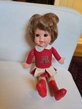 1970's University Of Arkansas Doll  Pull String Works But Unable to Understand  picture