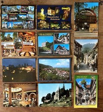Vintage German Postcards Lot of 11 - Weinstraße (Wine Route) Rüdesheim Neustadt picture
