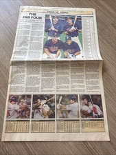 1987 Star Tribune AL Playoff Preview Twins Fab Four Puckett Hrbek Gaetti picture