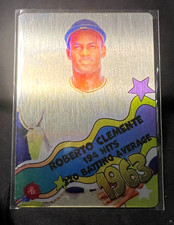 2026 H A 1963 Metal Insert Card Roberto Clemente The Great One picture