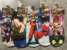 Dragon Ball Socks 5 Pair Set Pink Blue picture