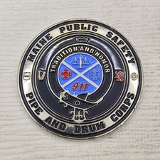 Maine Public Safety Challenge Coin picture