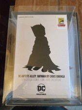 2018 SAN DEIGO C.C. EXC. DC ARTIST ALLEY BATMAN BY CHRIS UMINGA (B/R) (W/ PROT) picture