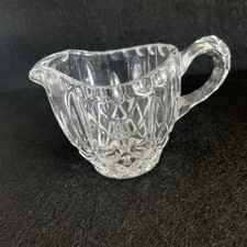 Gorham King Edward Full Lead Crystal Cream Pitcher picture