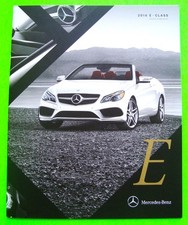2016 Mercedes Benz E-Class CABRIOLET & COUPE DLX 28-pg COLOR CATALOG Brochure picture