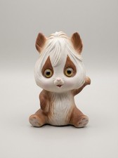 Vintage Kitsch Big-Eye Animal Ceramic Figurine – Made in Japan MCM Retro picture